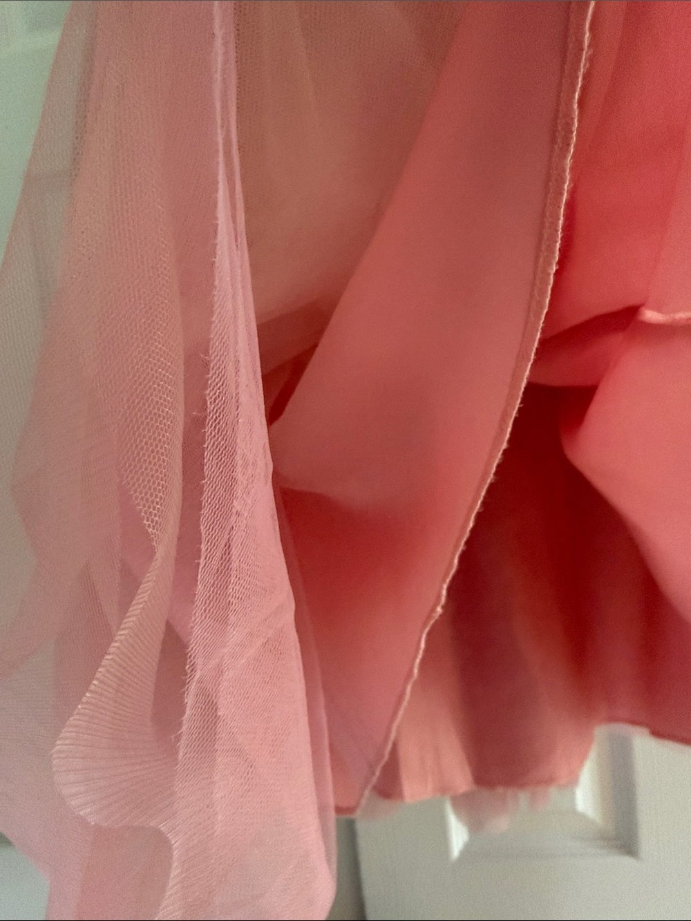 Rose Tulle knee length Ballerina Skirt - Picture 3 of 4